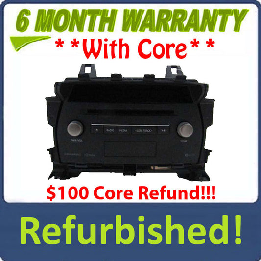2018-2019 Lexus NX300 AM FM CD Radio Receiver OEM