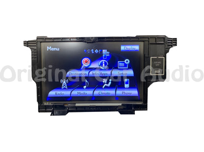 2013 - 2015 Lexus ES300h ES350 OEM 8" Navigation Multi Media Screen Display Monitor