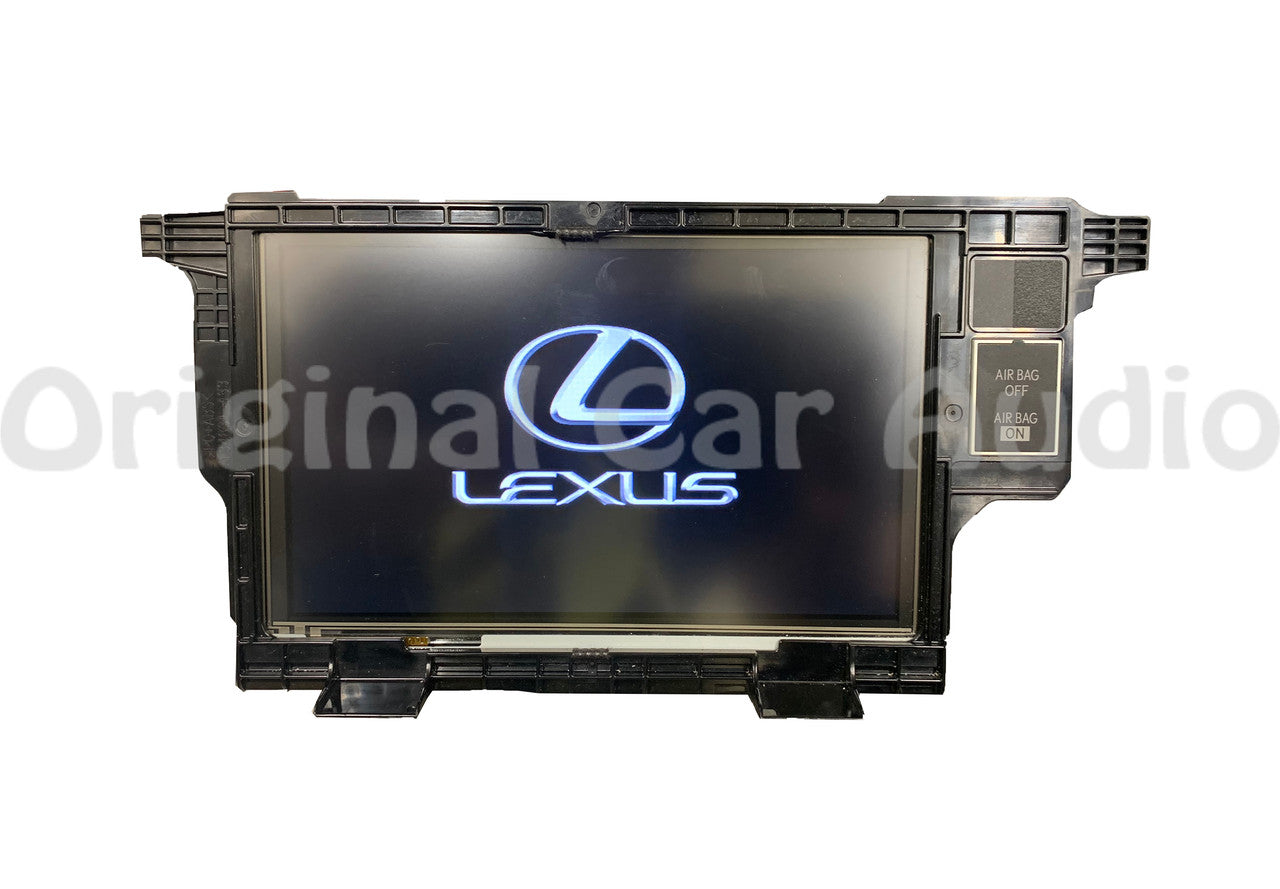 Refurbished 2013 - 2015 Lexus ES300h ES350 OEM 8" Navigation Multi Media Screen Display Monitor