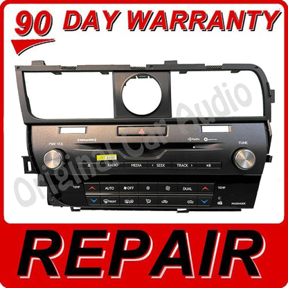 REPAIR ONLY 2019 - 2021 Lexus RX350 OEM SiriusXM Gracenote Receiver Assembly Radio Temperature Control