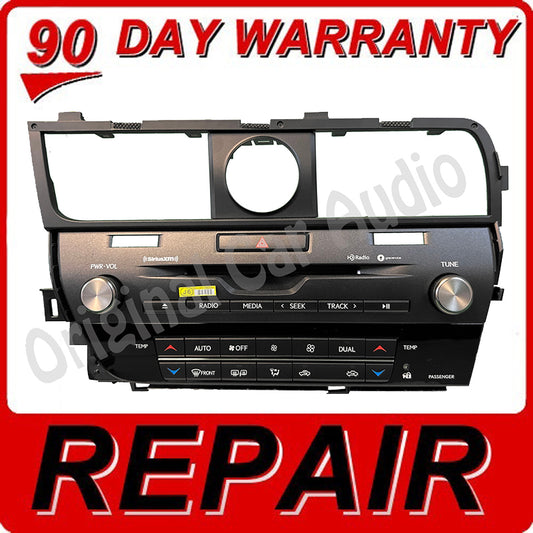 REPAIR ONLY 2019 - 2021 Lexus RX350 OEM SiriusXM Gracenote Receiver Assembly Radio Temperature Control