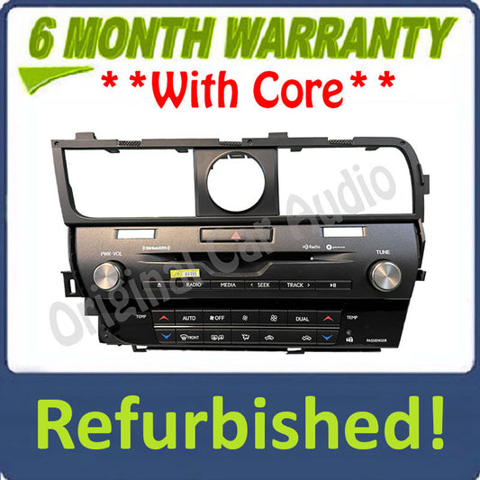 2019 - 2021 Lexus RX350 OEM SiriusXM Gracenote Receiver Assembly Radio Temperature Control