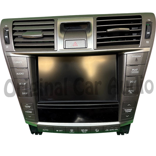 Refurbished 2007 - 2009 Lexus LS460 Navigation Radio CD Player Receiver Display Climate Control Audio Radio