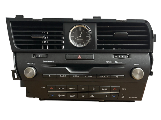 Refurbished LEXUS RX350 RADIO RX450H AUDIO RADIO RECEIVER CD PLAYER CONTROL PANEL 861400E660