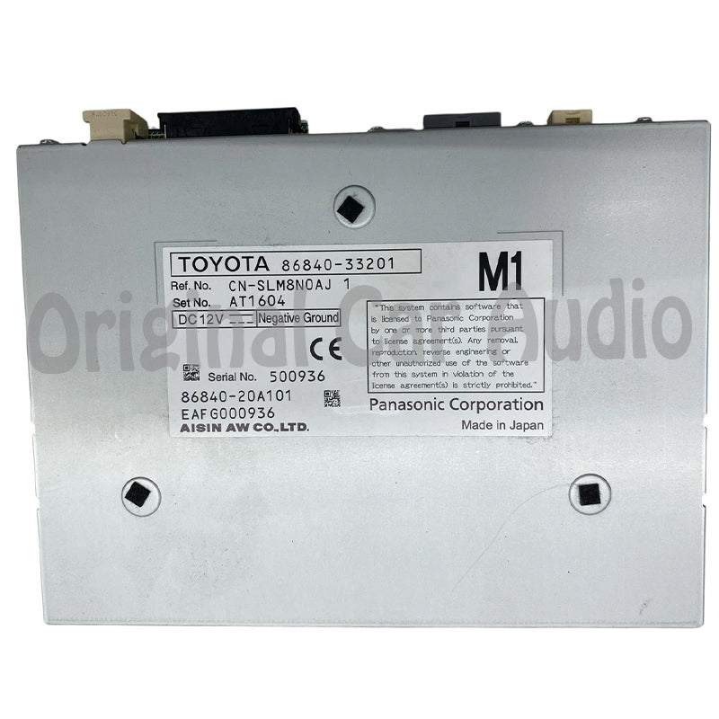 OEM Lexus GPS Navigation Control Module Computer Assembly 86840-33201