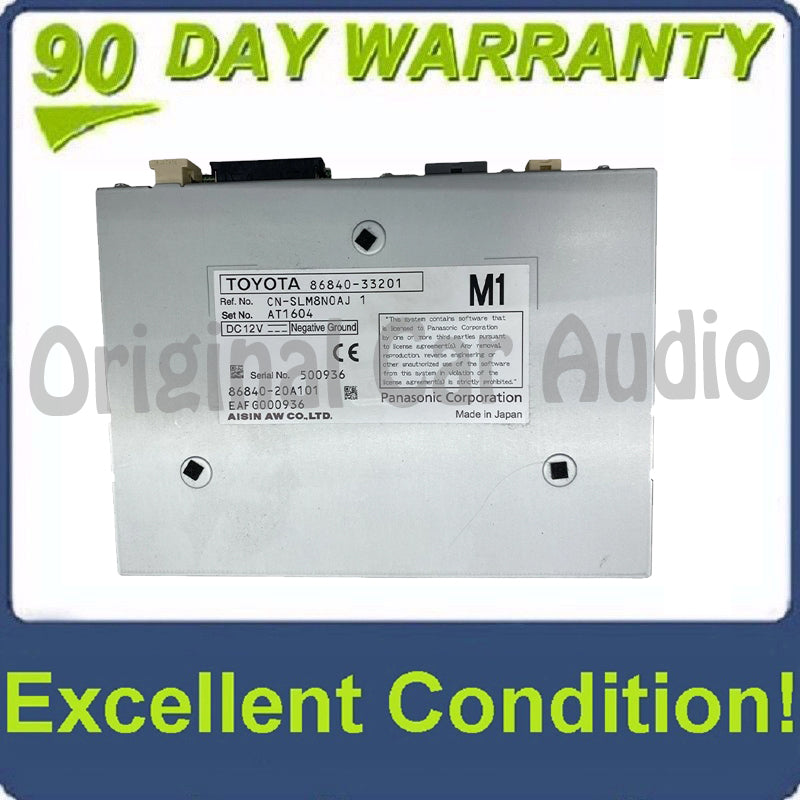 OEM Lexus GPS Navigation Control Module Computer Assembly 86840-33201
