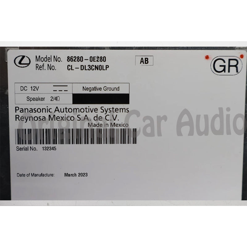 2023 - 2025 LEXUS RX350 AUDIO SOUND SYSTEM AMP AMPLIFIER MODULE UNIT OEM