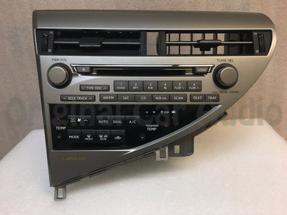 Refurbished 2012-2014 Lexus RX350 RX450H 6 CD Changer AM FM OEM Nav Radio P10163