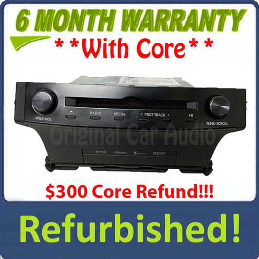 2014 - 2017 Lexus IS200T IS300 OEM Gracenote Navigation AM FM Single CD HD Radio Receiver P10433