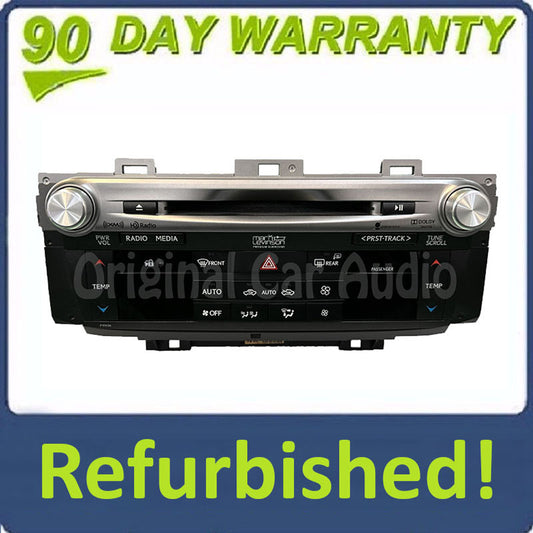 2013 - 2015 LEXUS GS350 GS450H RADIO RECEIVER AM FM CD MARK LEVINSON P10636
