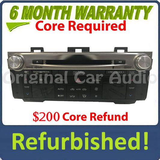2015 Lexus GS350 OEM Premium Mark Levinson Gracenote XM CD Radio Reciever