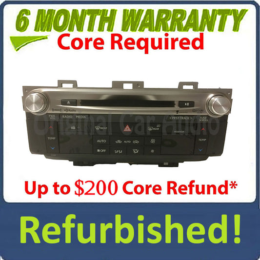 2015 Lexus GS350 OEM Gracenote Navigation XM HD Radio Media Receiver P10824