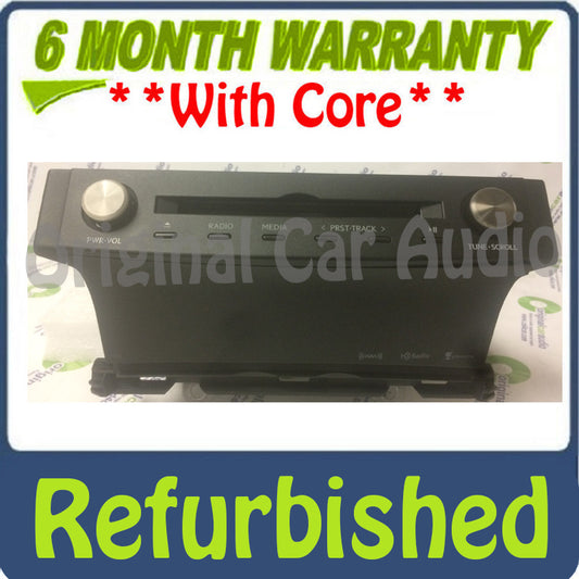 Refurbished 2015 - 2017 Lexus IS200T IS300 OEM Gracenote  AM FM Single CD HD Radio Receiver