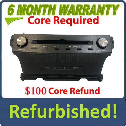 2018 - 2020 Lexus IS200T IS350 OEM Gracenote Navigation AM FM Single CD Multi Media HD Radio Receiver