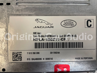 2017 - 2018 Land Rover Range Rover Jaguar XE AM FM Navigation Radio GX63