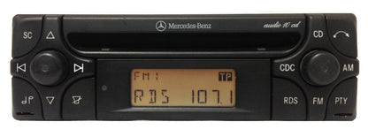 1999 2000 2001 2002 2003 MERCEDES BENZ (E and C Class) E320 E420 E500 C220, C230, C280, CLK320, SLK230 MF2910 Radio and CD Player