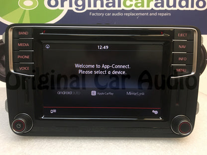 Repair Your 2016 - 2019 Volkswagen OEM GPS Navigation Sat Bluetooth HD Radio Apple CarPlay Android Auto Touch Screen Replacement
