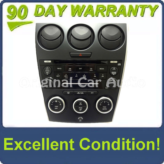 2006 2007 2008 MAZDA 6 Radio 6 Disc Changer CD Player Auto Climate Temp Control OEM GR6G66DSXA GP9A66ARXA 7M81-18C858-BA