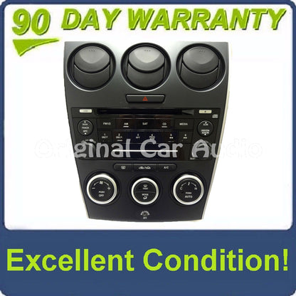 MAZDA 6 Radio Stereo CD Player Auto Climate Temp Controls 2006 2007 2008