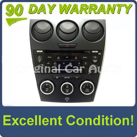 MAZDA 6 Radio Stereo CD Player Auto Climate Temp Controls 2006 2007 2008