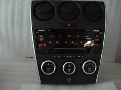2006 2007 2008 MAZDA 6 Radio 6 Disc Changer CD Player Auto Climate Temp Control OEM GR6G66DSXA GP9A66ARXA 7M81-18C858-BA