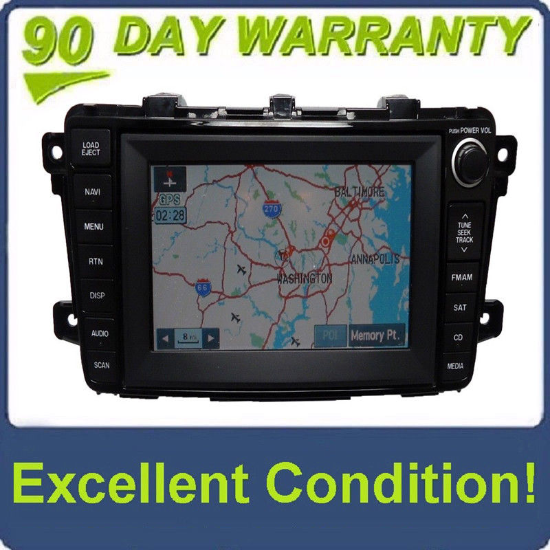 Mazda CX9 CX-9 6 Disc CD Changer NAVIGATION Touch Screen LCD Display System 2007 2008 07 08 TD14-66-DV0A