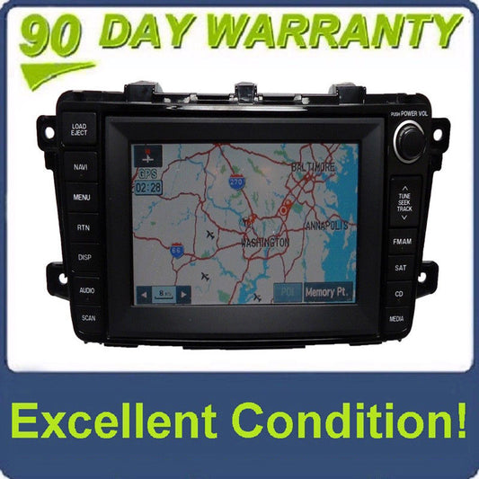 Mazda CX9 CX-9 6 Disc CD Changer NAVIGATION Touch Screen LCD Display System 2007 2008 07 08 TD14-66-DV0A