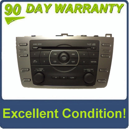 11 12 13 Mazda 6 OEM Factory Stereo AM FM SAT Radio 6 Disc Changer MP3 CD Player