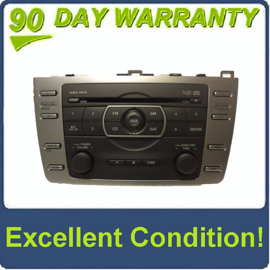 11 12 13 Mazda 6 OEM Factory Stereo AM FM SAT Radio 6 Disc Changer MP3 CD Player