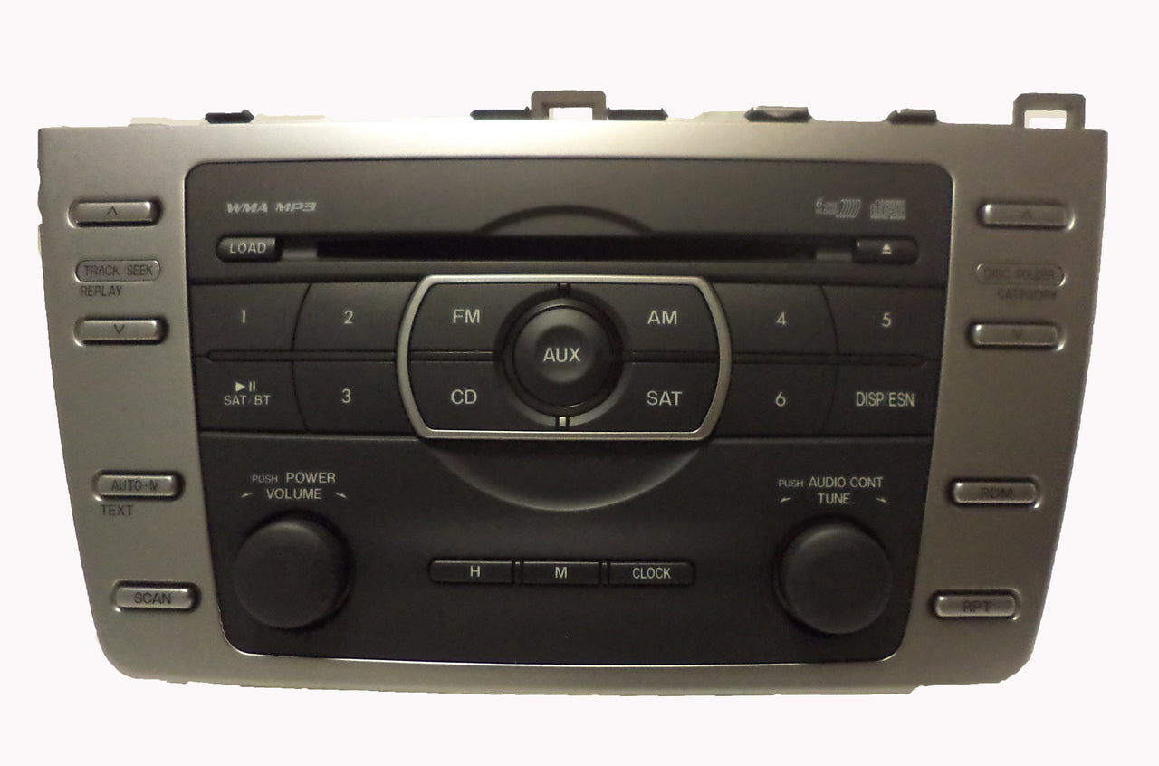 11 12 13 Mazda 6 OEM Factory Stereo AM FM SAT Radio 6 Disc Changer MP3 CD Player