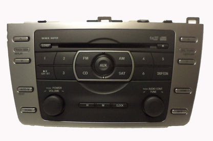 11 12 13 Mazda 6 OEM Factory Stereo AM FM SAT Radio 6 Disc Changer MP3 CD Player