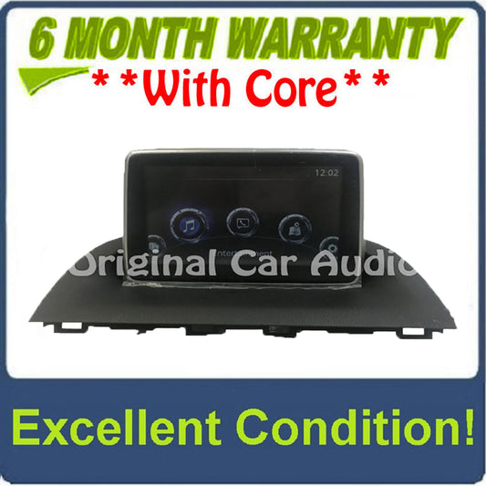 2014 - 2016 Mazda 3 OEM Information Navigation Display System BHP1 61 1J0D