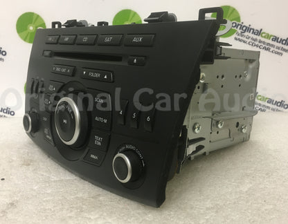 2010 - 2013 Mazda 3 OEM BOSE MP3 CD Player AM FM SAT XM Radio Receiver BLACK BUTTONS