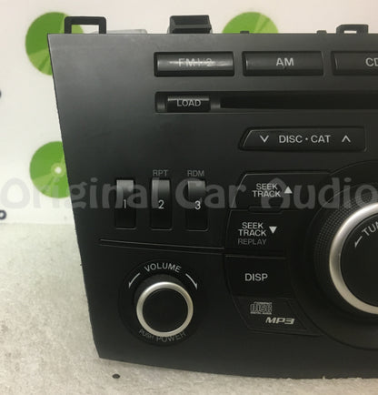 2010 - 2013 Mazda 3 OEM BOSE MP3 CD Player AM FM SAT XM Radio Receiver BLACK BUTTONS