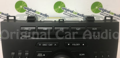 2010 - 2013 Mazda 3 OEM BOSE MP3 CD Player AM FM SAT XM Radio Receiver BLACK BUTTONS