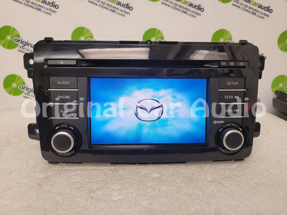 2013 - 2015 Mazda CX-9 OEM AM FM Single CD 6 Speaker Navigation HD Radio