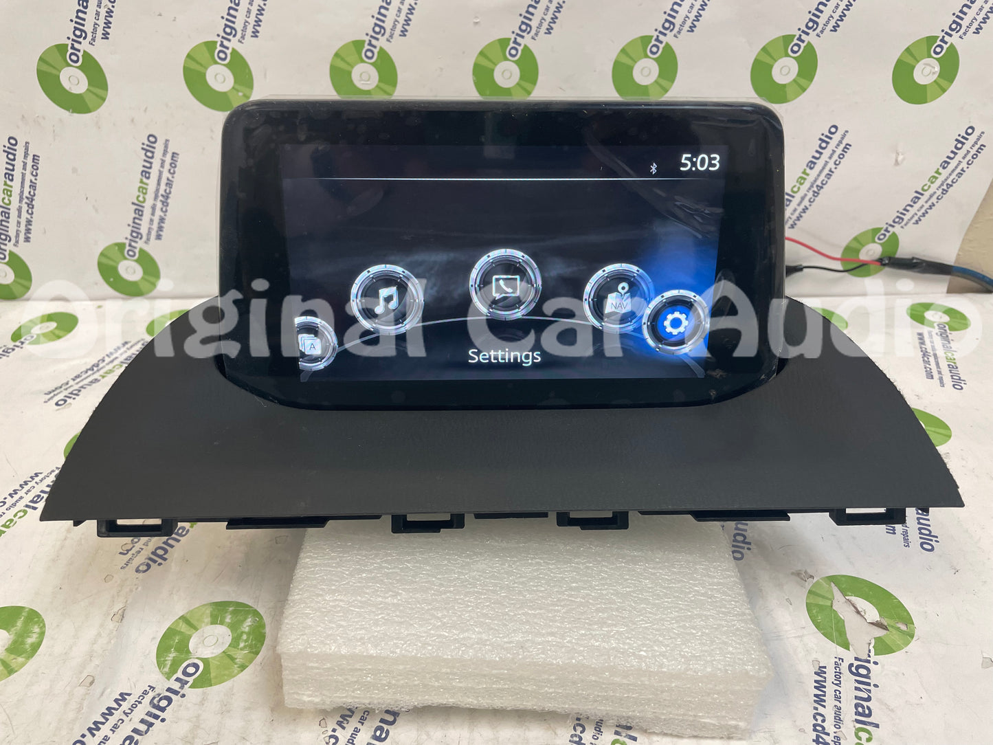 Refurbished 2017 - 2018 Mazda 3 OEM Information Navigation Display System B61A 61 1J0