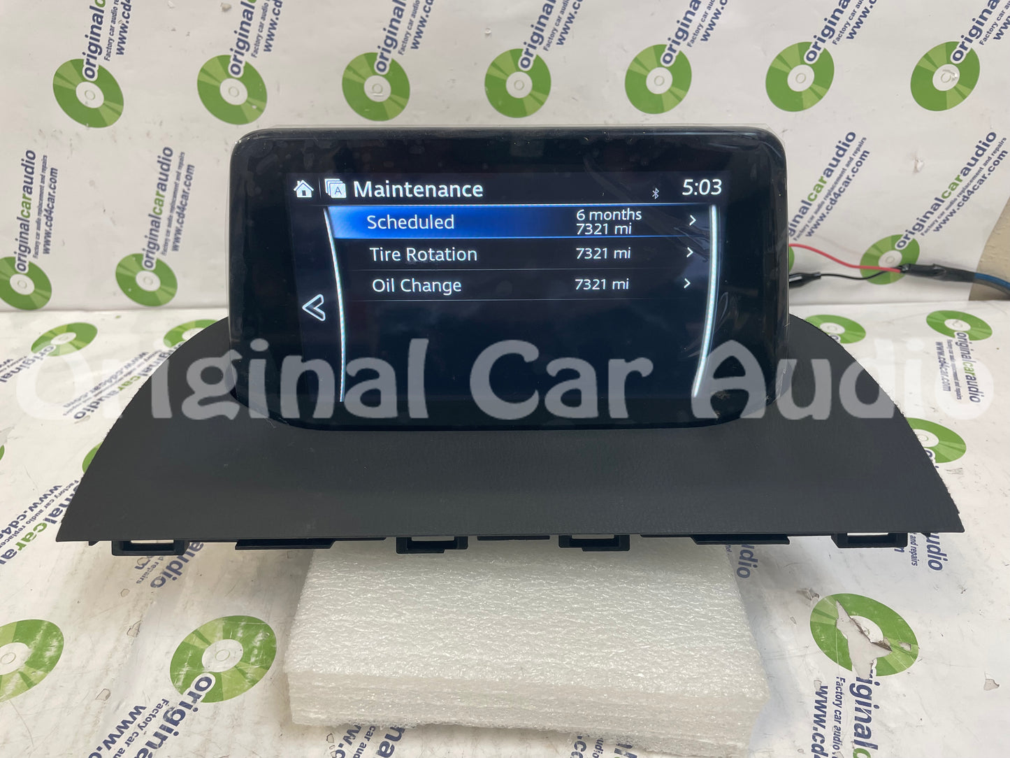 Refurbished 2017 - 2018 Mazda 3 OEM Information Navigation Display System B61A 61 1J0
