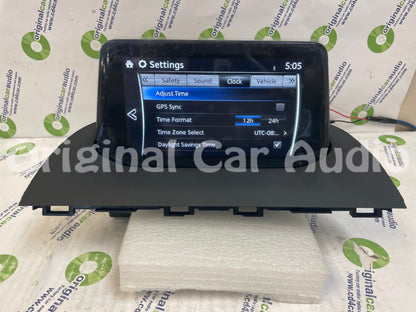 Refurbished 2017 - 2018 Mazda 3 OEM Information Navigation Display System B61A 61 1J0