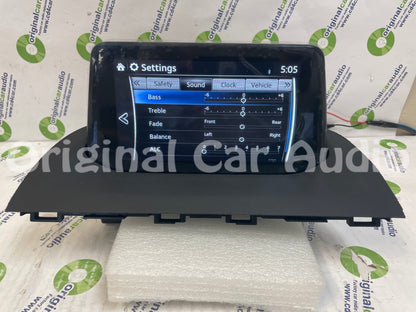 Refurbished 2017 - 2018 Mazda 3 OEM Information Navigation Display System B61A 61 1J0