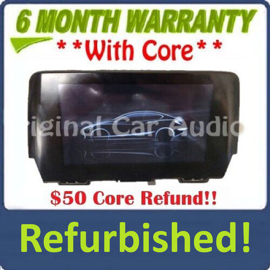 Refurbished 2016 - 2019 Mazda 6 OEM Information Display Screen