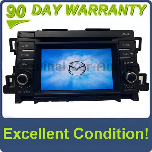 2014 - 2016 Mazda 6 OEM Navigation AM FM Touchscreen HD Radio Receiver
