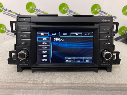 2014 - 2016 Mazda 6 OEM Navigation AM FM Touchscreen HD Radio Receiver