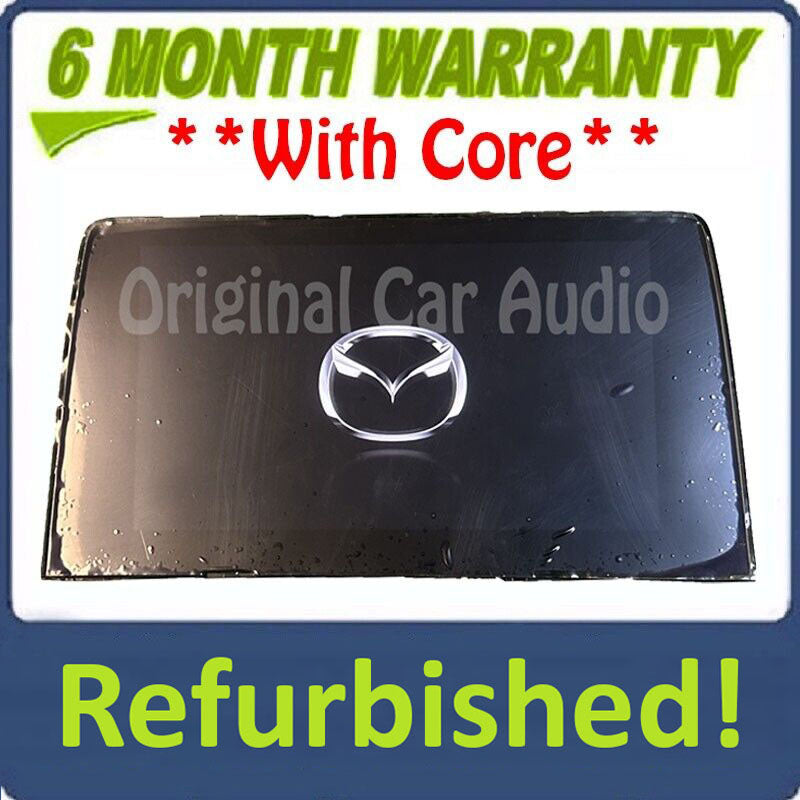 Refurbished 2018 - 2020 Mazda 6 OEM Information Radio Display Screen 7"