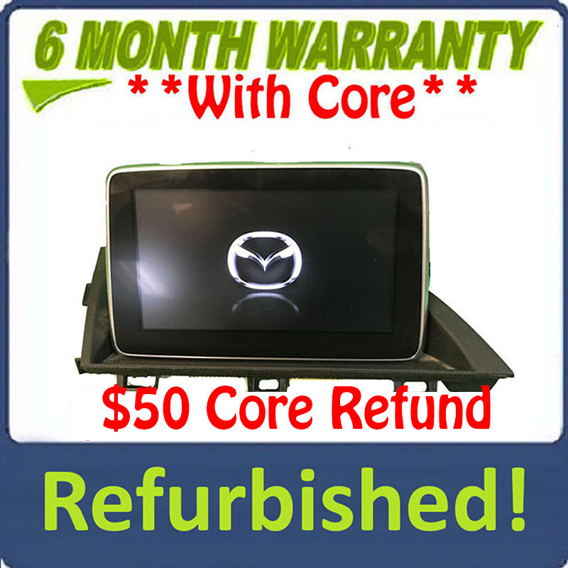 Refurbished 2016 - 2021 Mazda MX5 Miata OEM Radio Media Information Display Screen