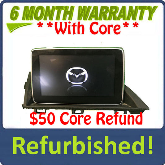 Refurbished 2016 - 2021 Mazda MX5 Miata OEM Radio Media Information Display Screen
