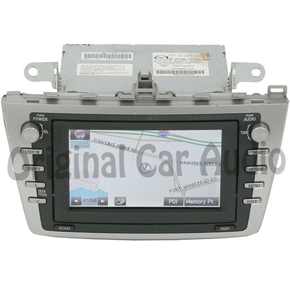 2011-2013 Display OEM Mazda 6 Navigation System GPS Radio Stereo  Receiver 6 CD player GEJ2-66-DV0A