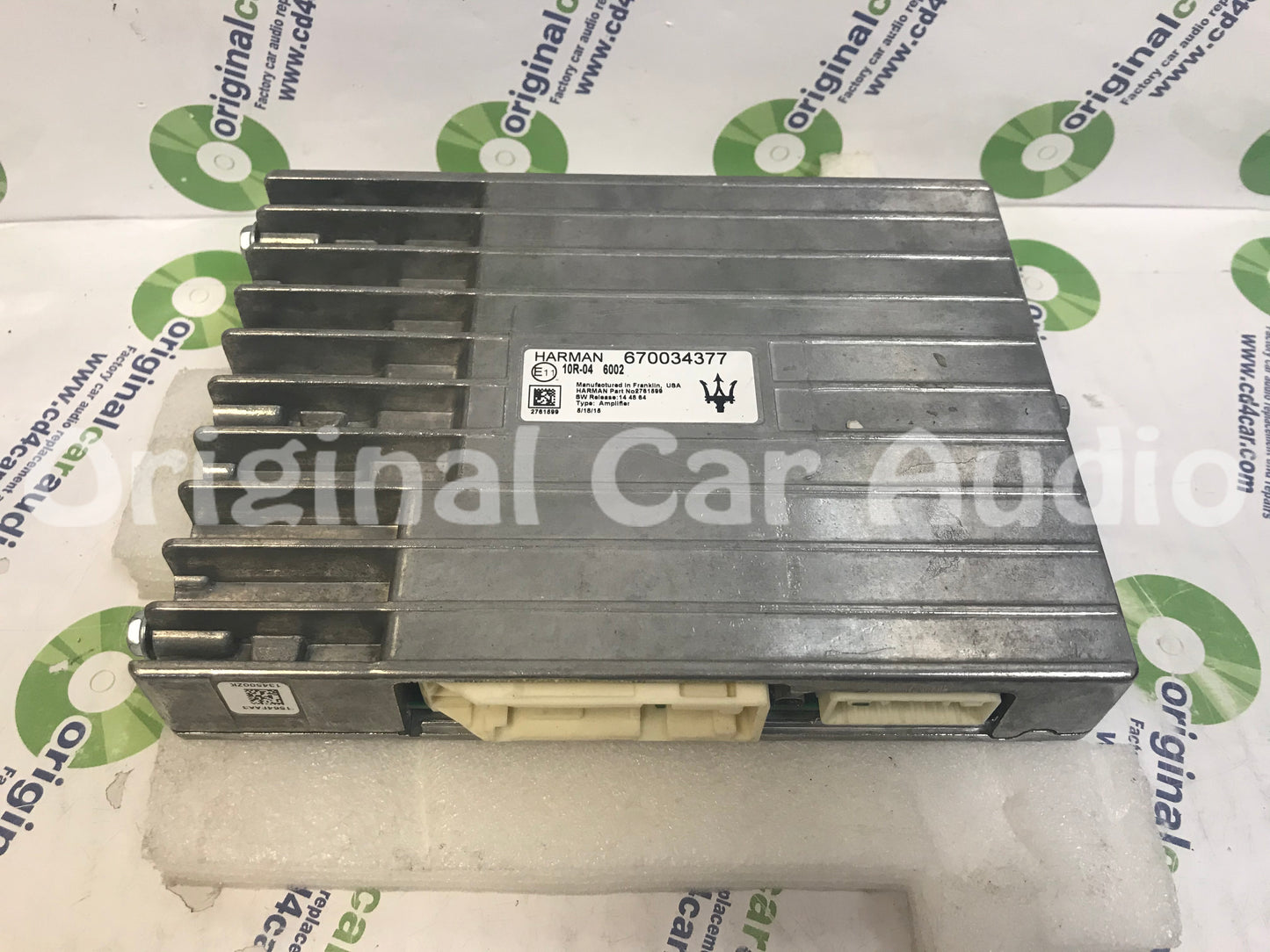 2013 - 2016 Maserati Ghibli Quattroporte OEM Harmon Amp AM FM Radio Stereo Amplifier