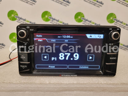 2017 - 2020 Mitsubishi Mirage OEM Bluetooth AM FM Touch Screen Radio CD Player Anroid Auto Apple Carplay USB
