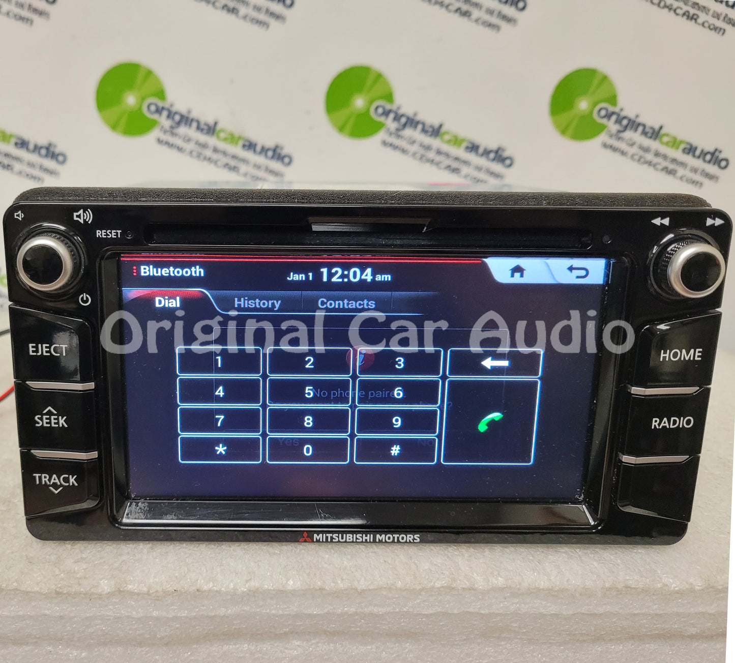2017 - 2020 Mitsubishi Mirage OEM Bluetooth AM FM Touch Screen Radio CD Player Anroid Auto Apple Carplay